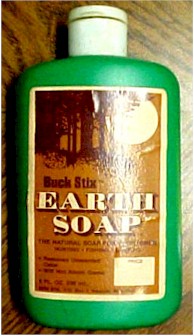 soap earth deer scent hunting